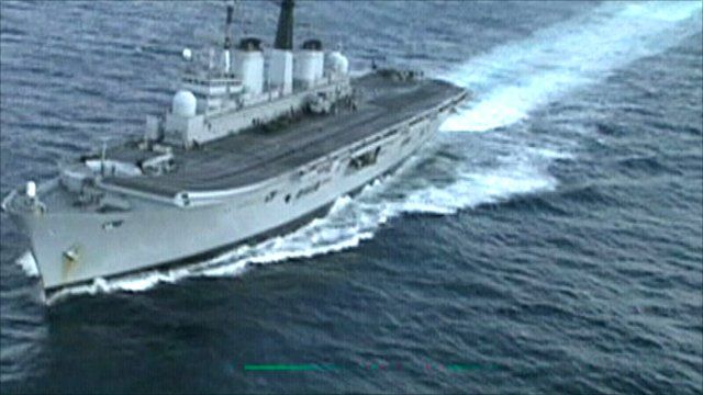 Royal Navy's Ark Royal
