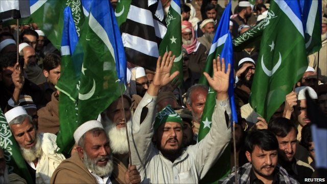 Rally in Peshawar