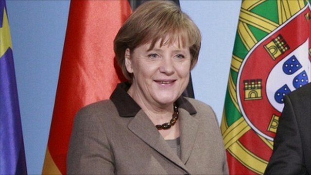 German Chancellor Angela Merkel