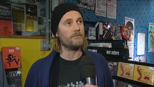 Geoff Barrow, of Portishead