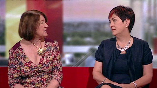 Katy Ivens and Dr Mary Bousted