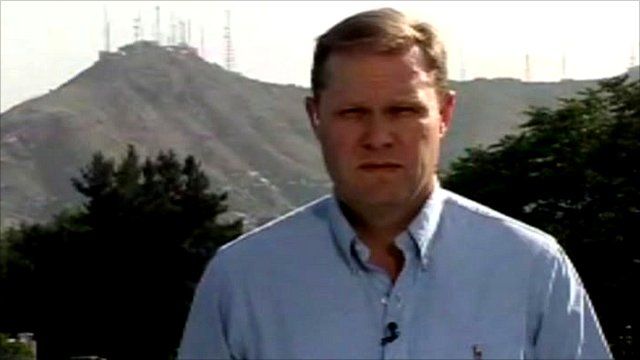 BBC reporter Paul Wood