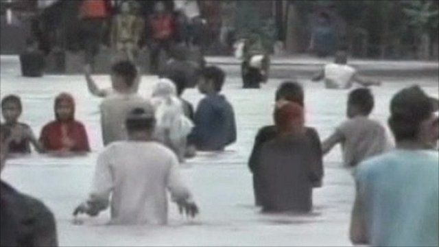 Flooding in Albay province