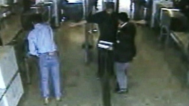 9 11 Video Shows Hijackers Being Screened Bbc News