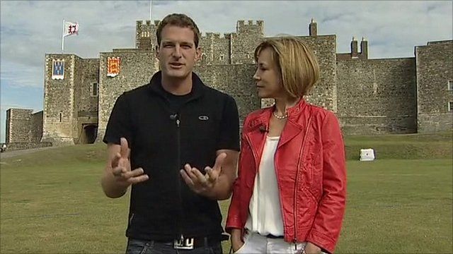 Dan Snow and Sian Williams