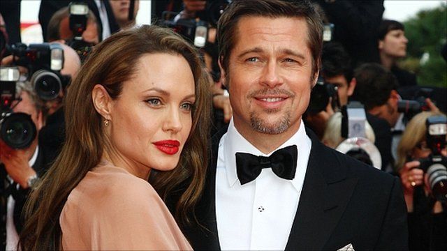Angelina Jolie and Brad Pitt