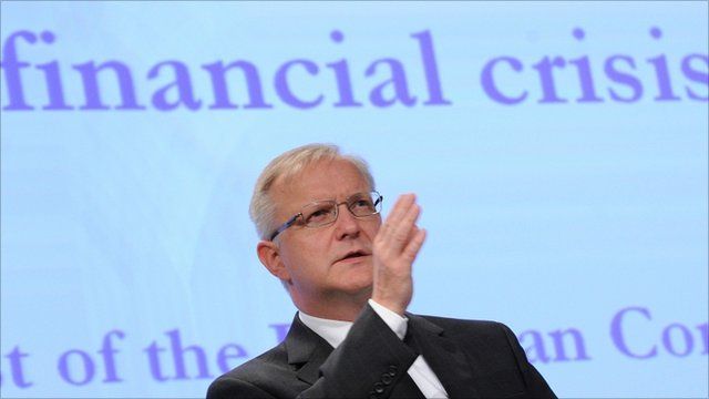 EU commissioner for Economic and Monetary Affairs Olli Rehn