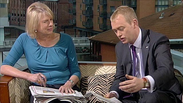 Ann Treneman and Tim Faron review the papers on The Andrew Marr Show
