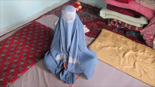 Zahar, a young Afghan widow