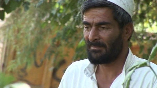 Ghulam Jilani is a farmer close to the eastern city of Jalalabad