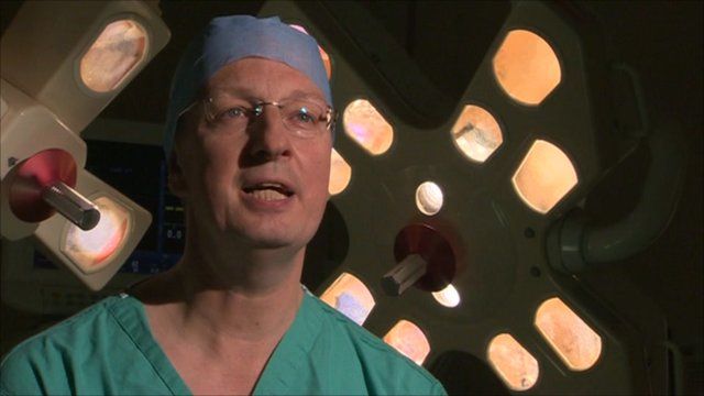 Keith Rigg, transplant surgeon from Nottingham University Hospitals NHS Trust