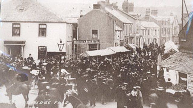 Ffair Y Borth yn 1907