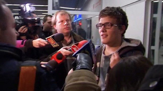 Passengers on Polish plane that made an emergency landing