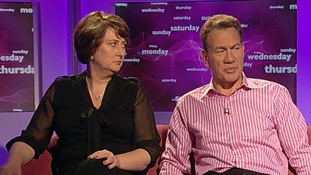 Jacqui Smith and Michael Portillo