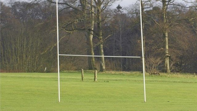 Cae rygbi