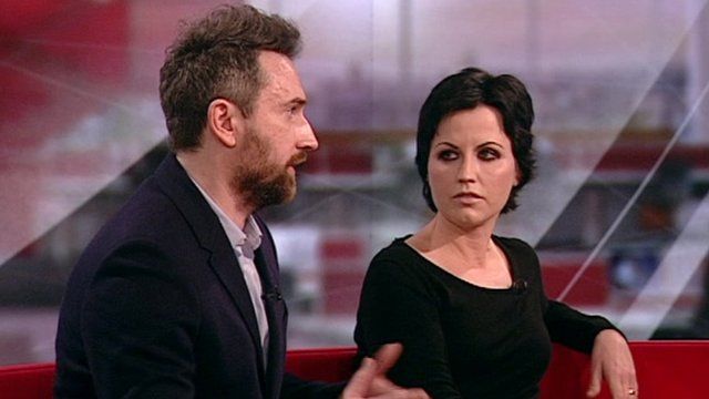 Noel Hogan and Dolores O'Riordan