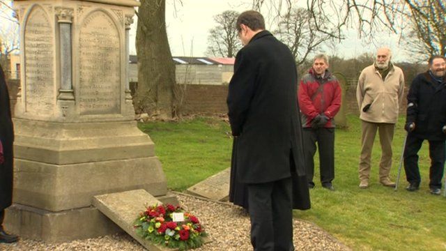 Trimdon Grange Colliery disaster remembered - BBC News