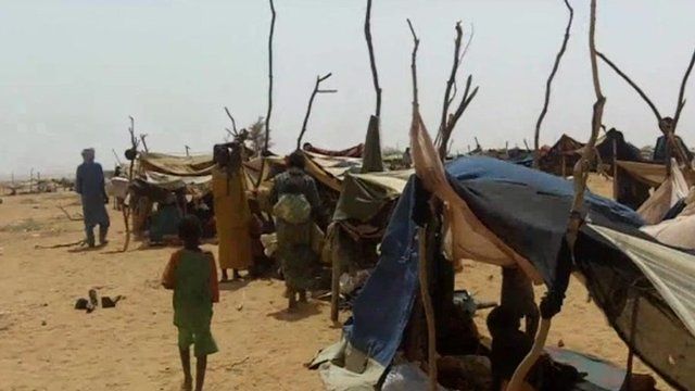 Refugee camp