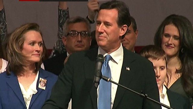 Republican Rick Santorum