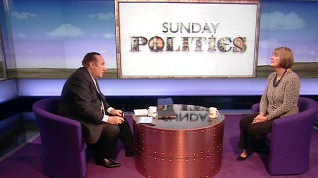 Andrew Neil and Harriet Harman