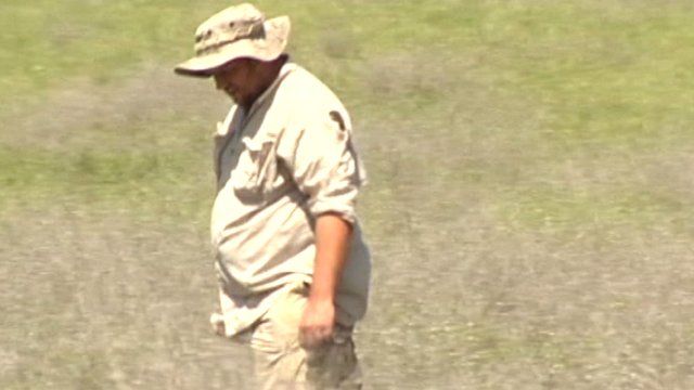 Meteorite hunter on the prowl
