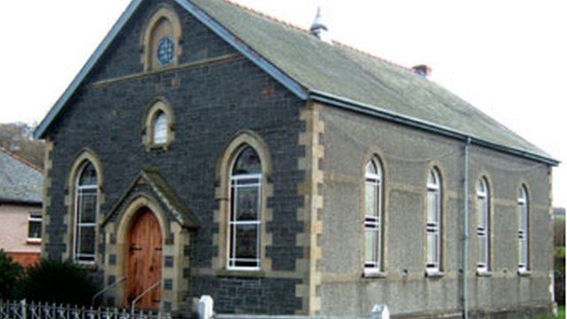 Un o gapeli Llansannan