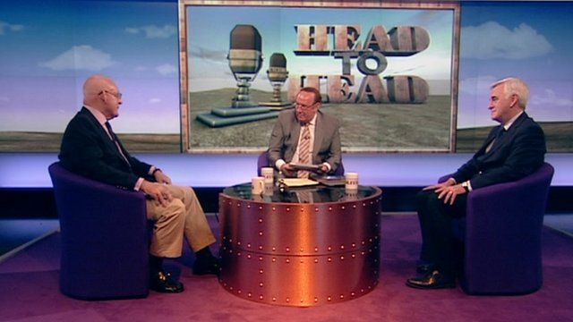Lord Glendonbrook and John McDonnell