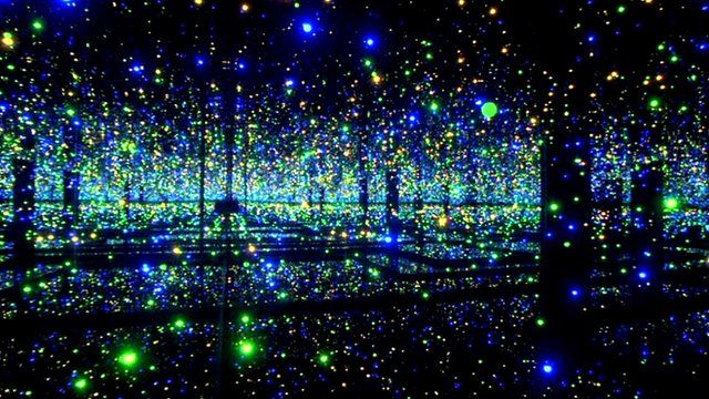 Inside the repetitive world of Yayoi Kusama - BBC News