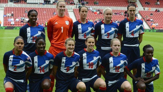 Team GB Merched cyn eu gêm gyfeillgar yn erbyn Sweden
