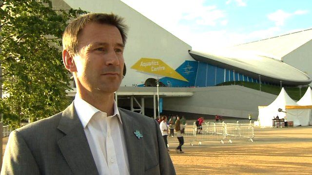 Culture Secretary Jeremy Hunt