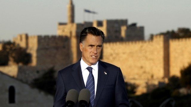 Mitt Romney in Jerusalem
