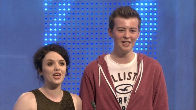 Steffan Rhys ac Angharad Rowlands
