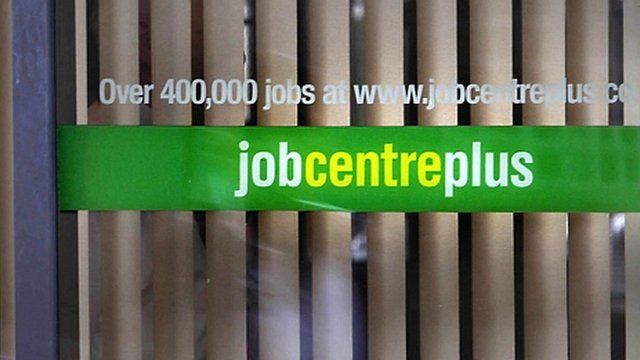 Job centre sign