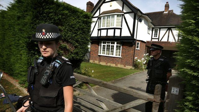 Police at Surrey home of Saad al-Hilli