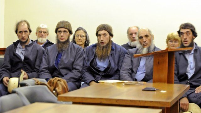 Amish Haircut Attackers Guilty Of Hate Crimes Bbc News