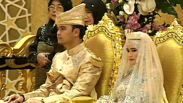 Royal Wedding Held In Brunei For Sultan's Fifth Daughter - BBC News