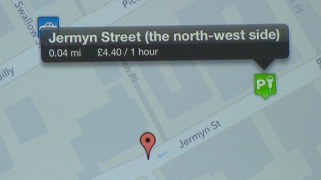 The new parking app