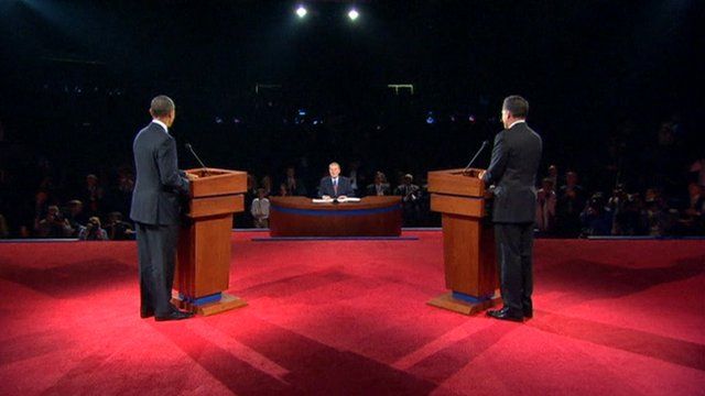 Barack Obama and Mitt Romney