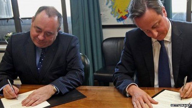 Ailig Salmond agus Dàibhidh Camshron