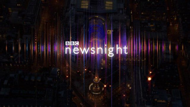 BBC Newsnight title graphic