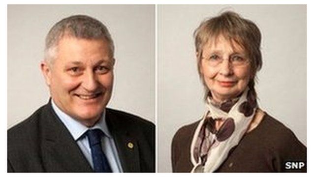 Iain Finnie agus Sìne Urchadain