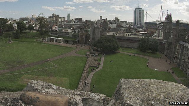 Cardiff skyline