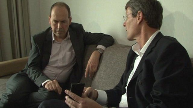Rory Cellan-Jones and Thorsten Heins