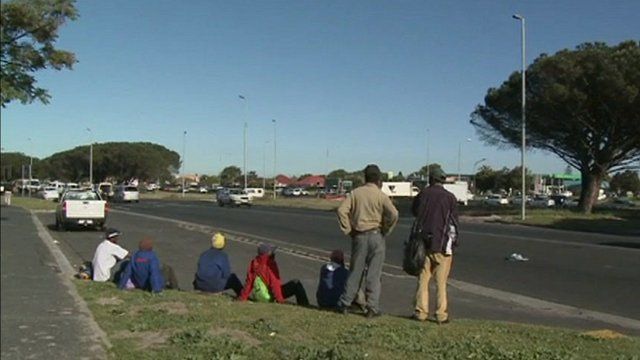 Unemployed South Africans