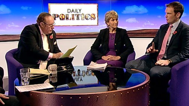 Andrew Neil, and Dr Daniel Poulter