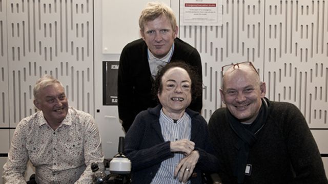 Rob and Liz with Steve Day and Ian Macrae