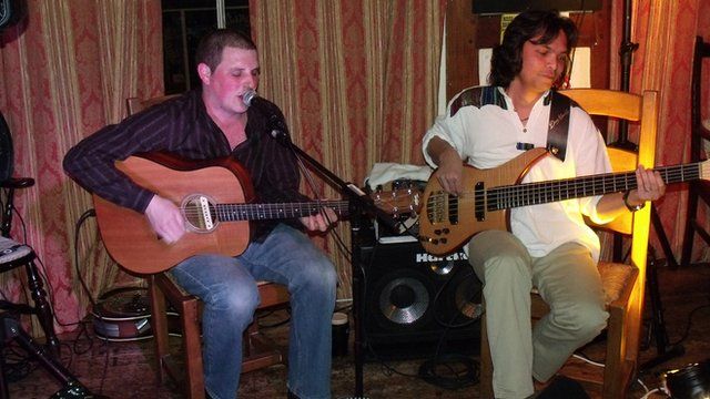 Matt Woosey at The Great Malvern Hotel