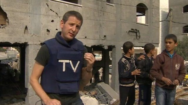 Jon Donnison in Gaza