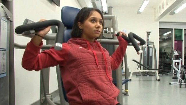 Olympic weightlifter Zoe Smith