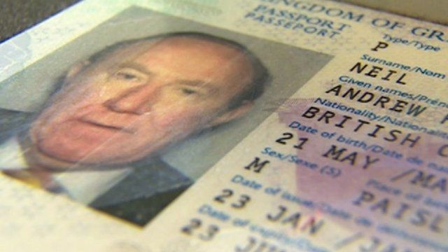 Andrew Neil's passport